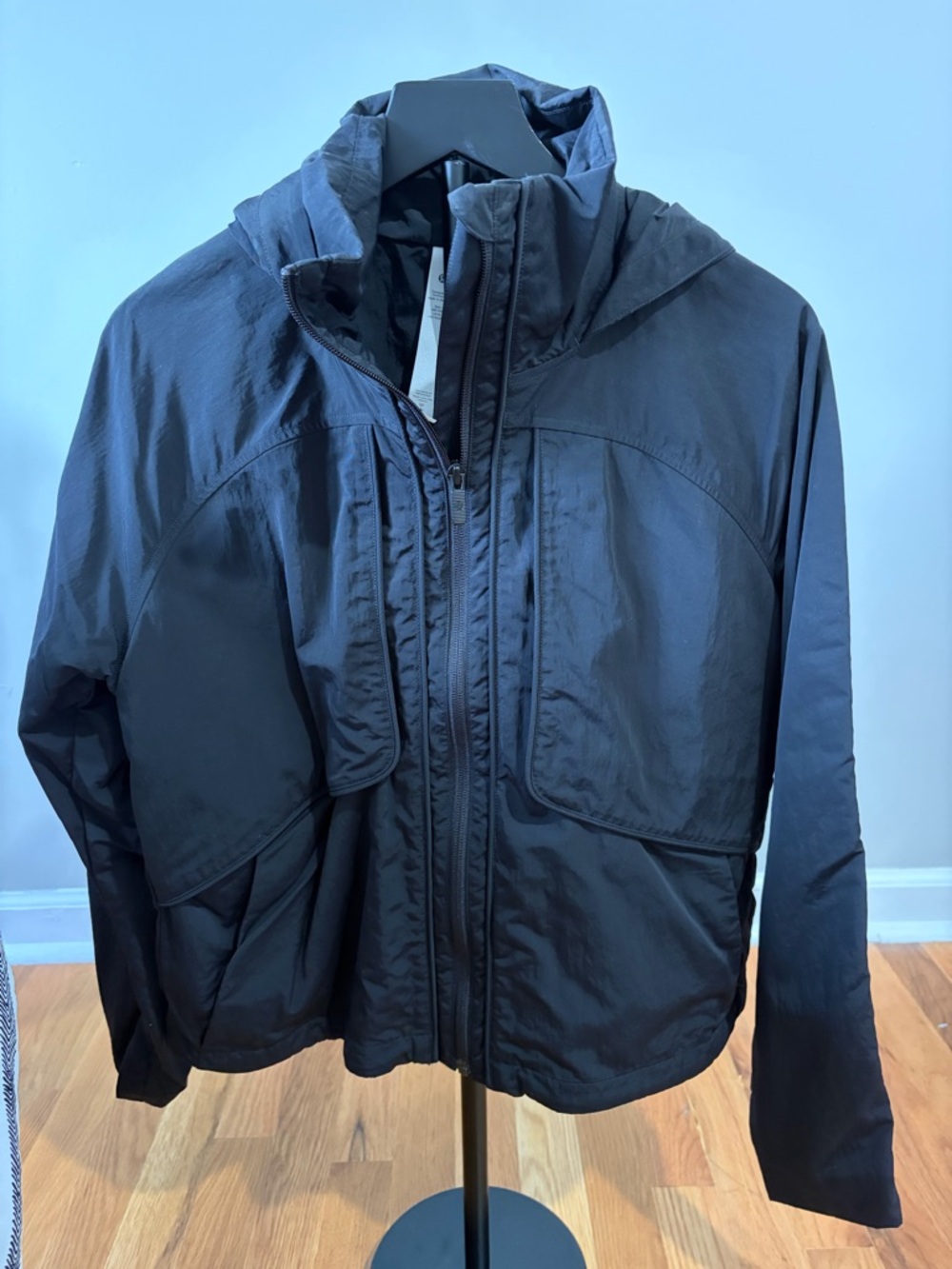 lululemon athletica Black Hooded Utility Jacket - Picture 5 of 7